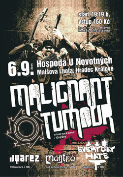 Profilový obrázek MALIGNANT TUMOUR + JUAREZ + EVERYDAY HATE + MANTRA